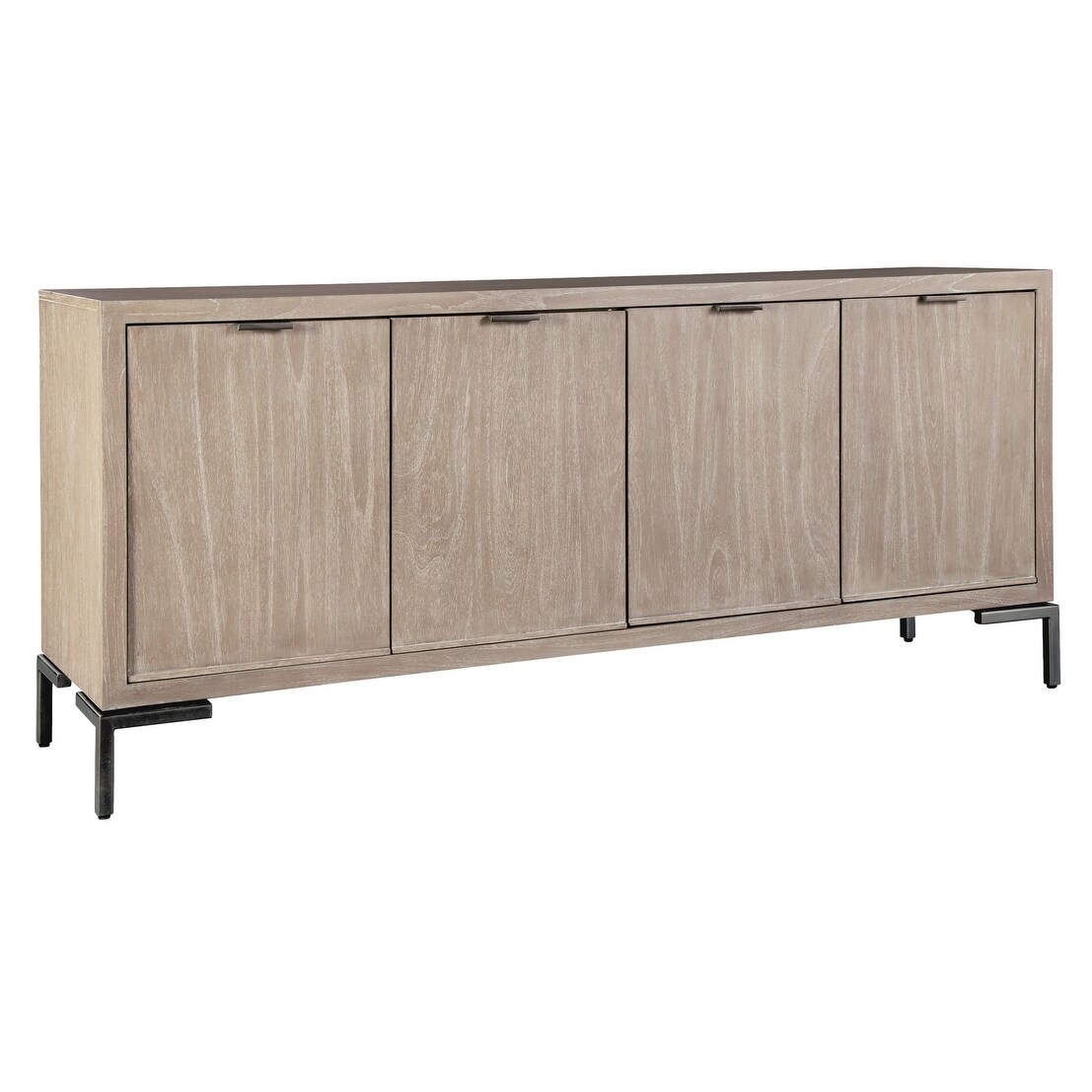 Hekman Wood 4-door Wood Entertainment Center