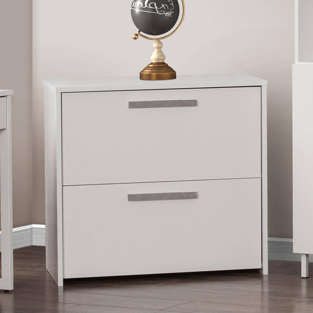 Alaska White Lateral File Cabinet AK4500LFWW