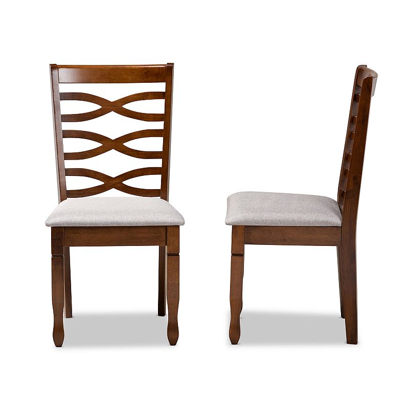 Baxton Studio Lanier Dining Chair 2-piece Set