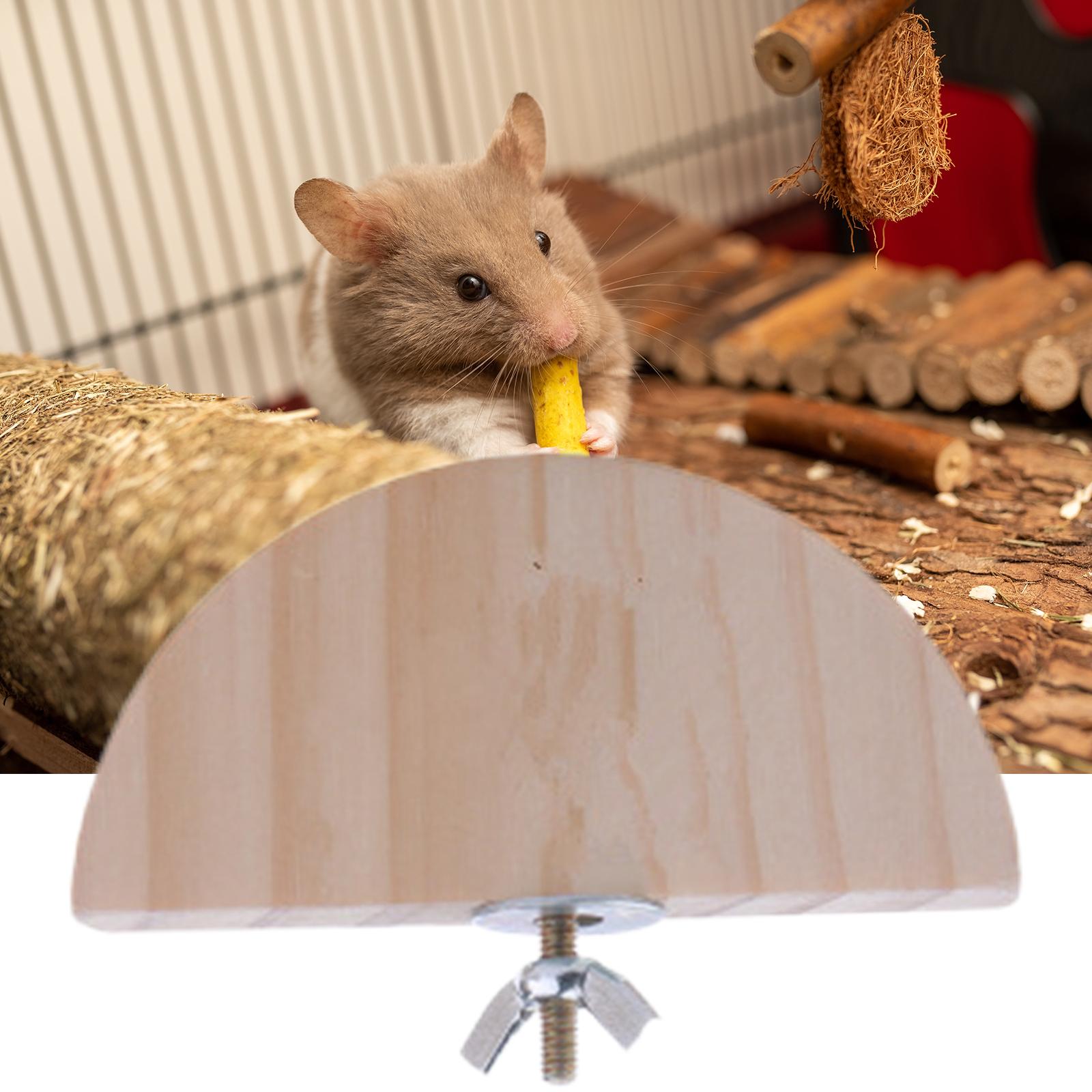 Bird Perch Stand Parrot Platform Play Toy for Cockatiels Squirrel Gerbil Rat