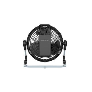 Hampton Bay 12 in. Rechargeable DC Misting HV Floor Fan FE30-DM