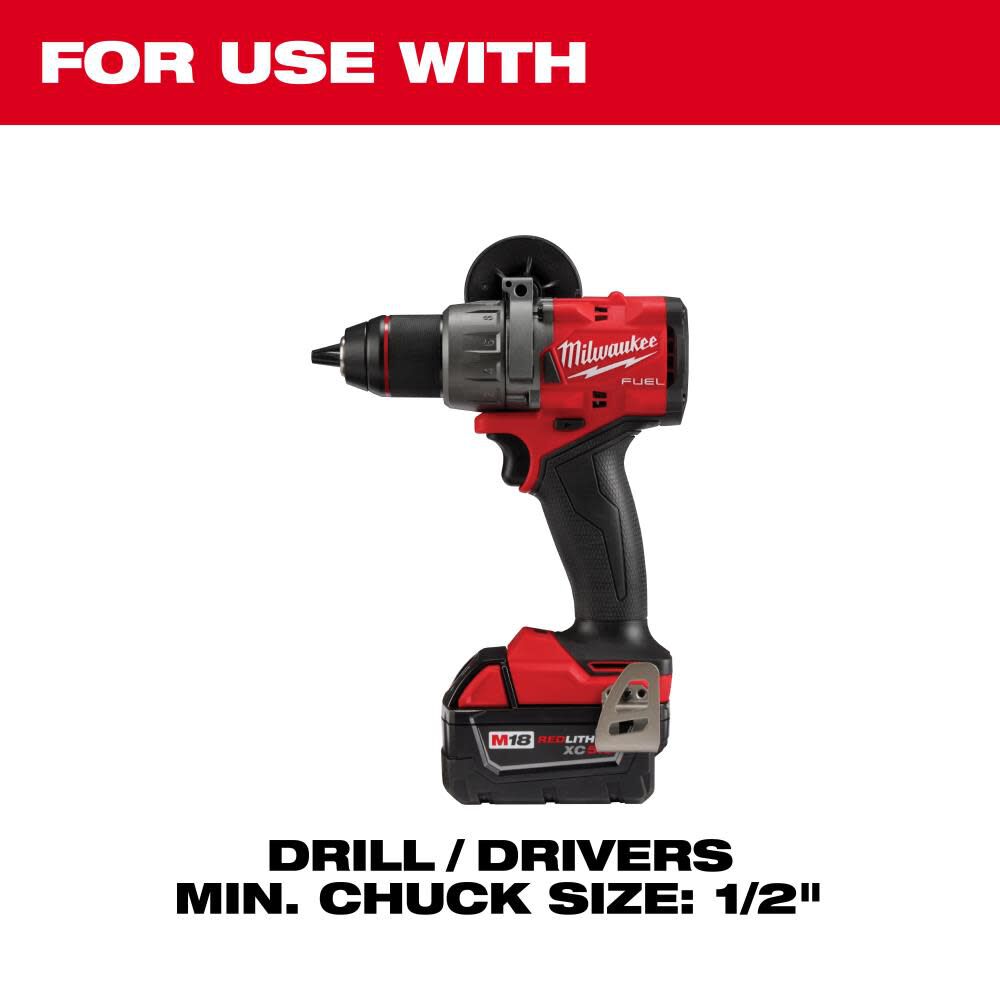 Milwaukee 7/16 in. Large Thread Quick Change Arbor 49-56-9100 from Milwaukee