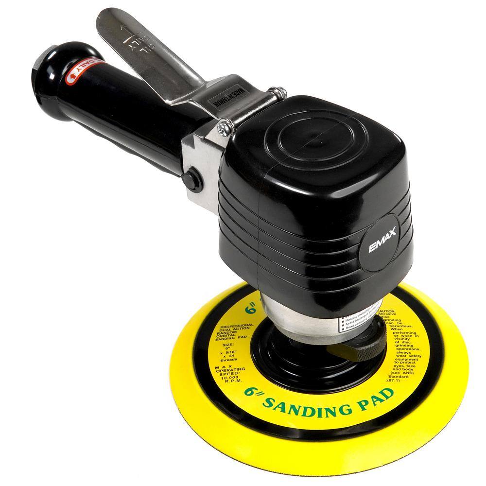 AIRBASE INDUSTRIES 6 in. Industrial Duty Dual Action Orbital Sander HATDS60S1P