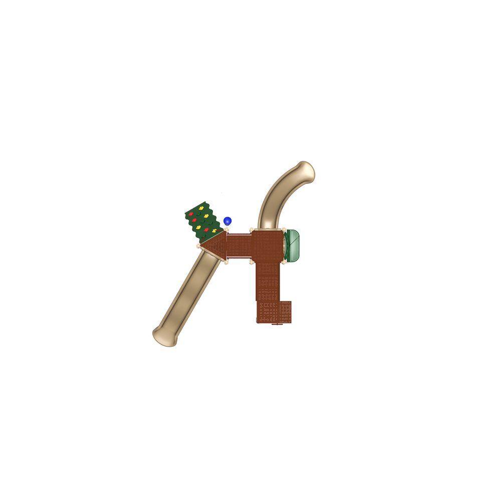 Ultra Play UPlay Today Timber Glen (Natural) Commercial Playset with Ground Spike UPLAY-005-N