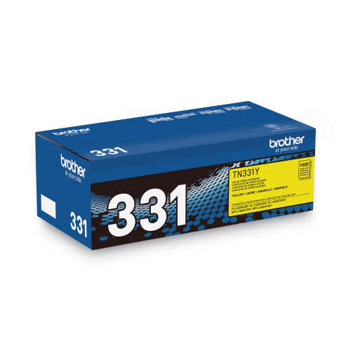 Brother TN331Y Toner， 1，500 Page-Yield， Yellow