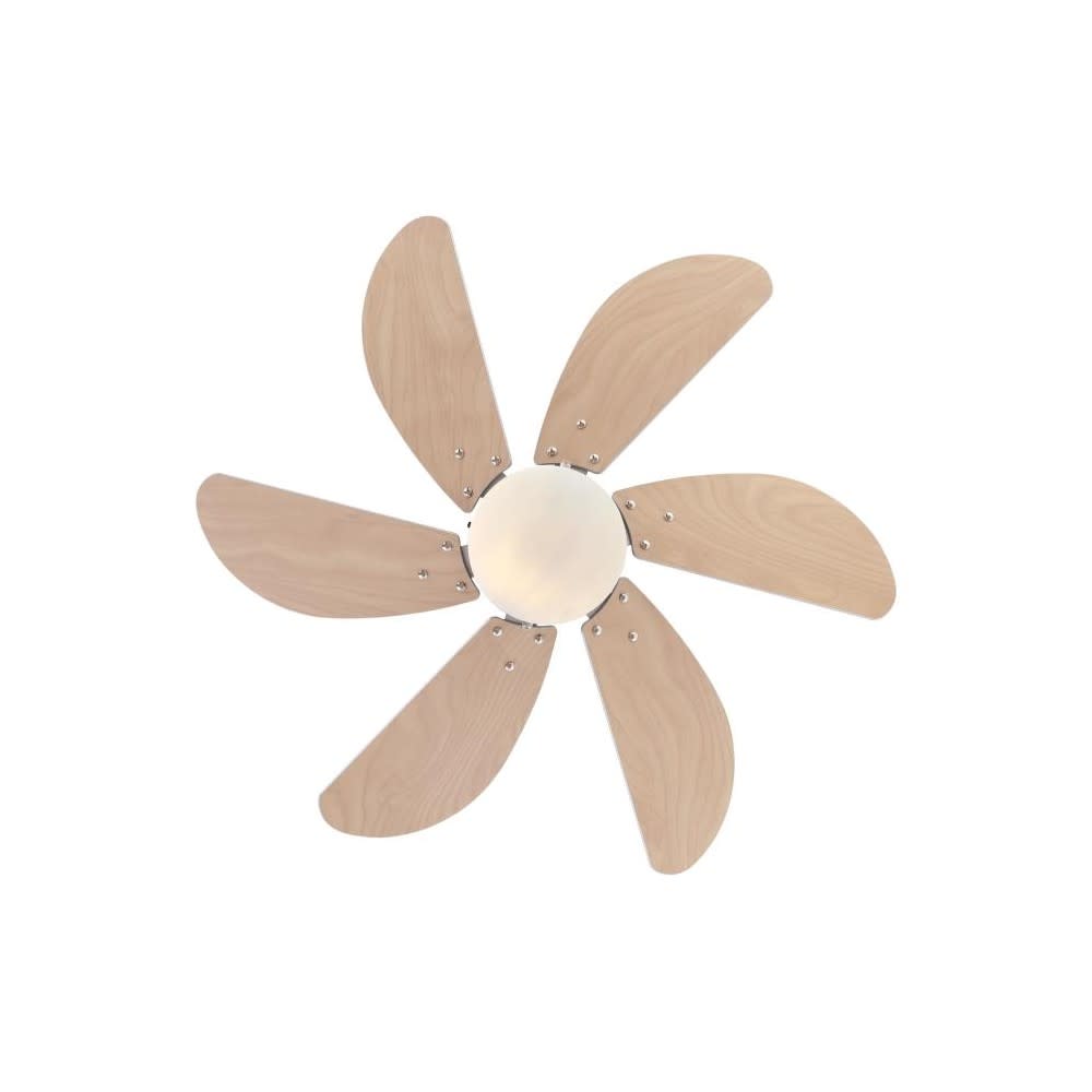 Westinghouse 30 TurboSwirl Brown Brushed Aluminum Ceiling Fan