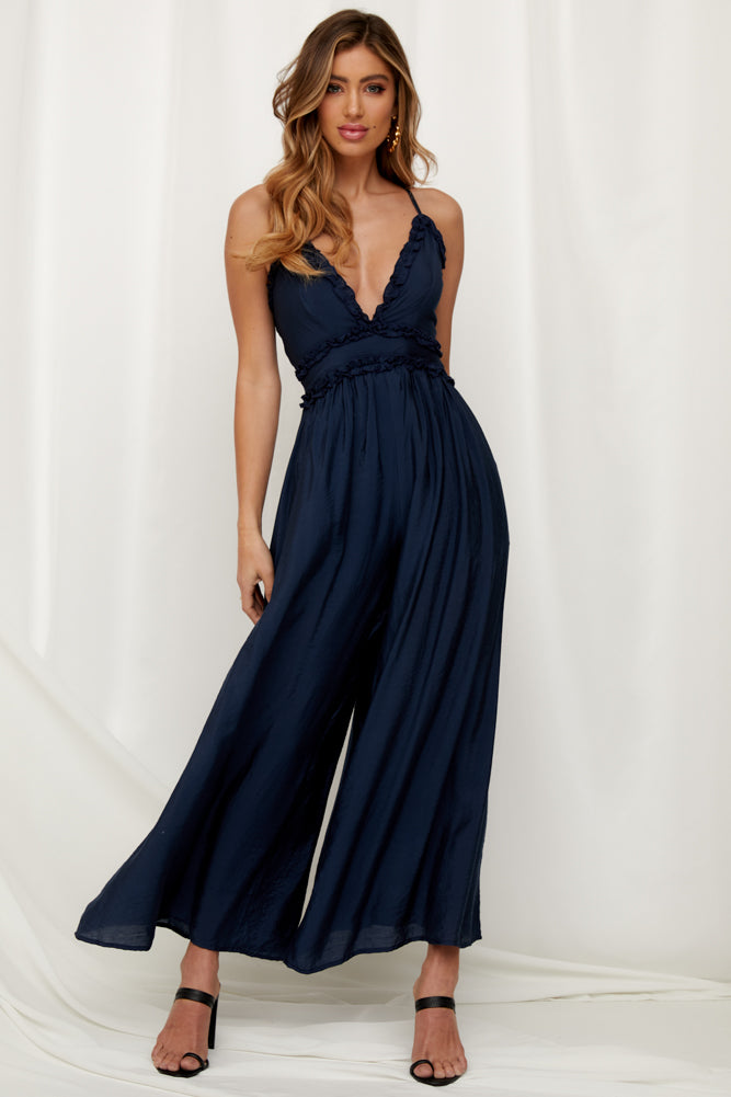 Khlu Jumpsuit Navy