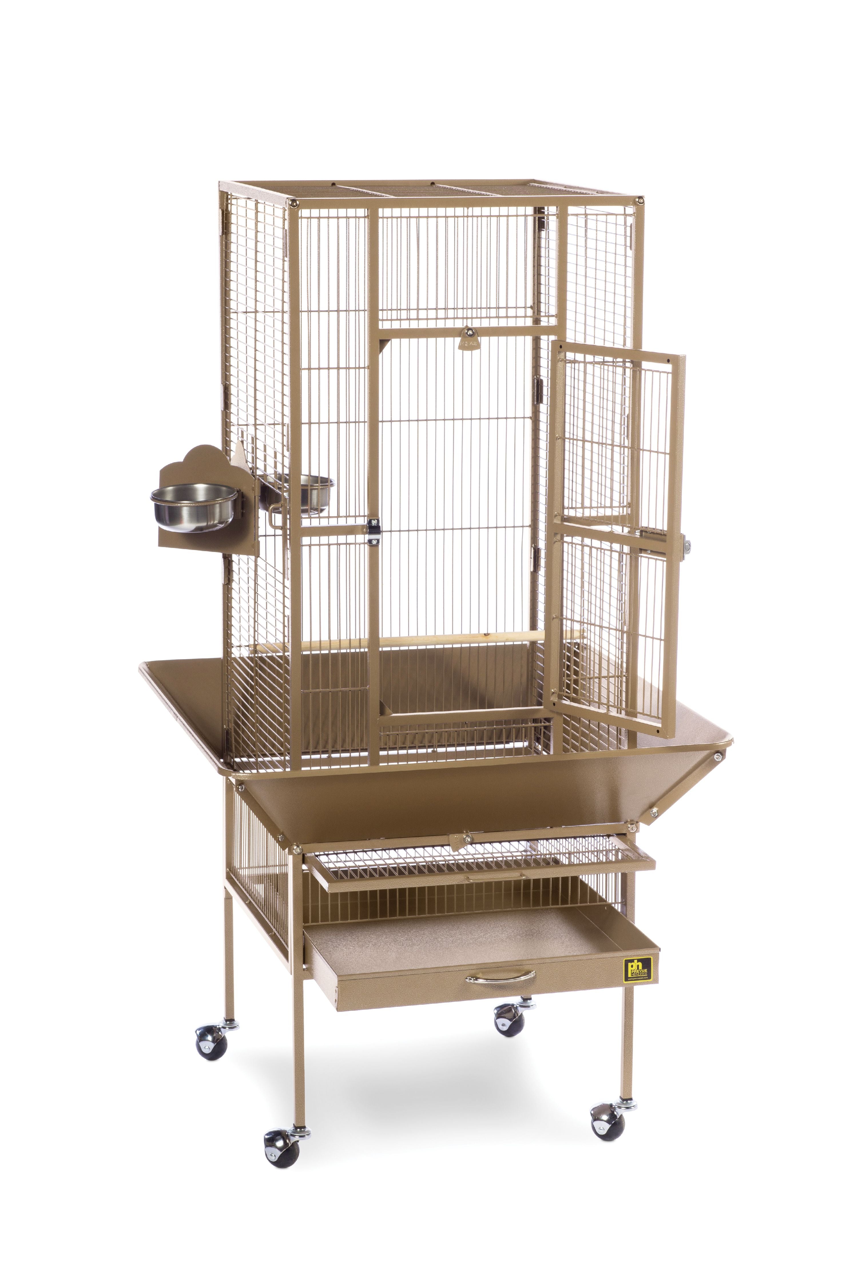 Prevue Pet Products Park Plaza Bird Cage， Coco Brown