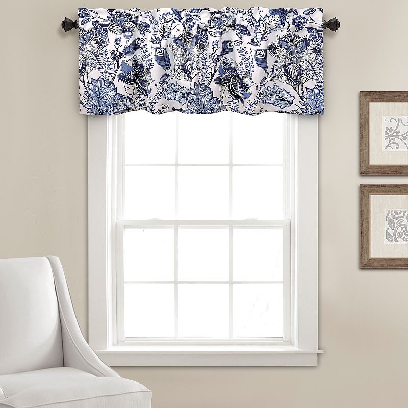 Lush Decor Cynthia Jacobean Room Darkening Valance