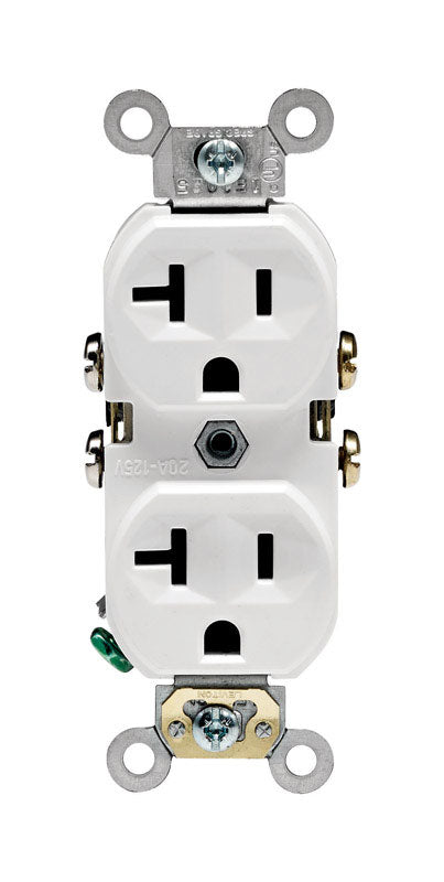 RECEPTACLE WHITE 20A