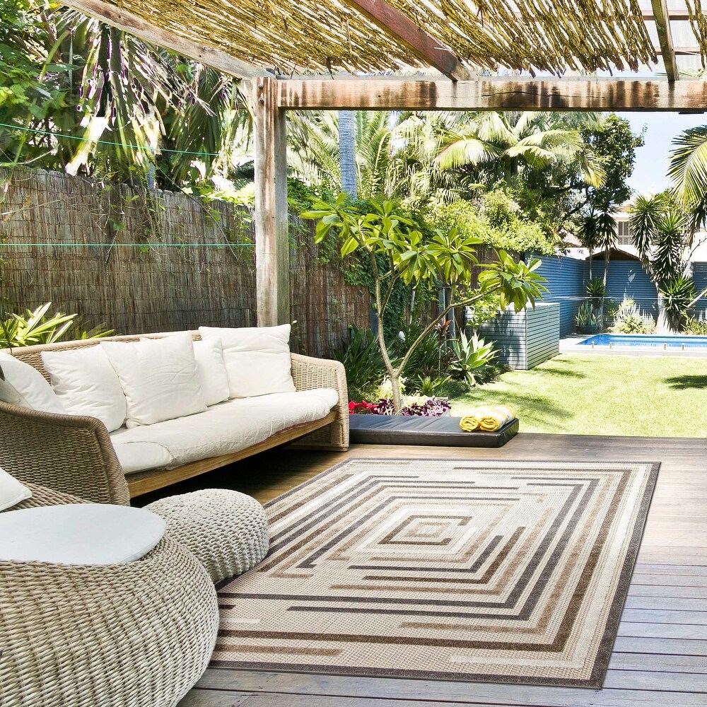 ECARPETGALLERY Tia Indoor/ Outdoor Rug