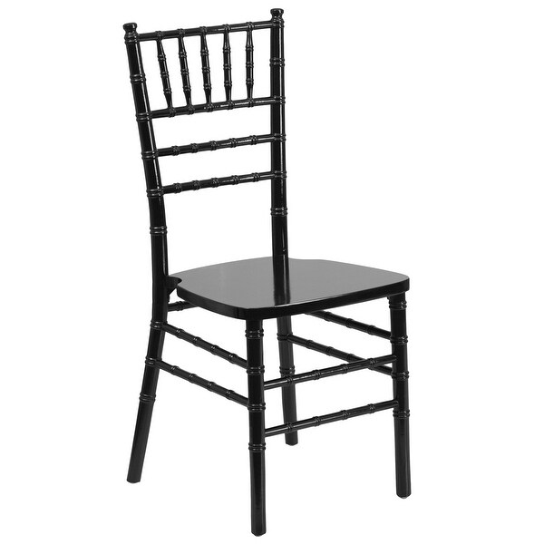 HERCULES Series Silver Wood Chiavari Chair