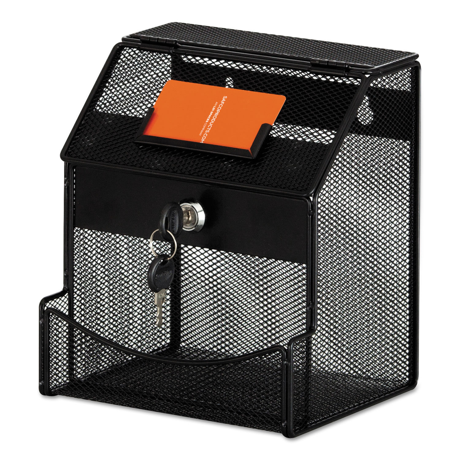 Onyx Mesh Collection Box by Safcoandreg; SAF4238BL