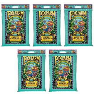 FOXFARM Ocean Forest Organic Garden Potting Soil Mix 12 qt. Bag (5-Pack) 5 x FX14053