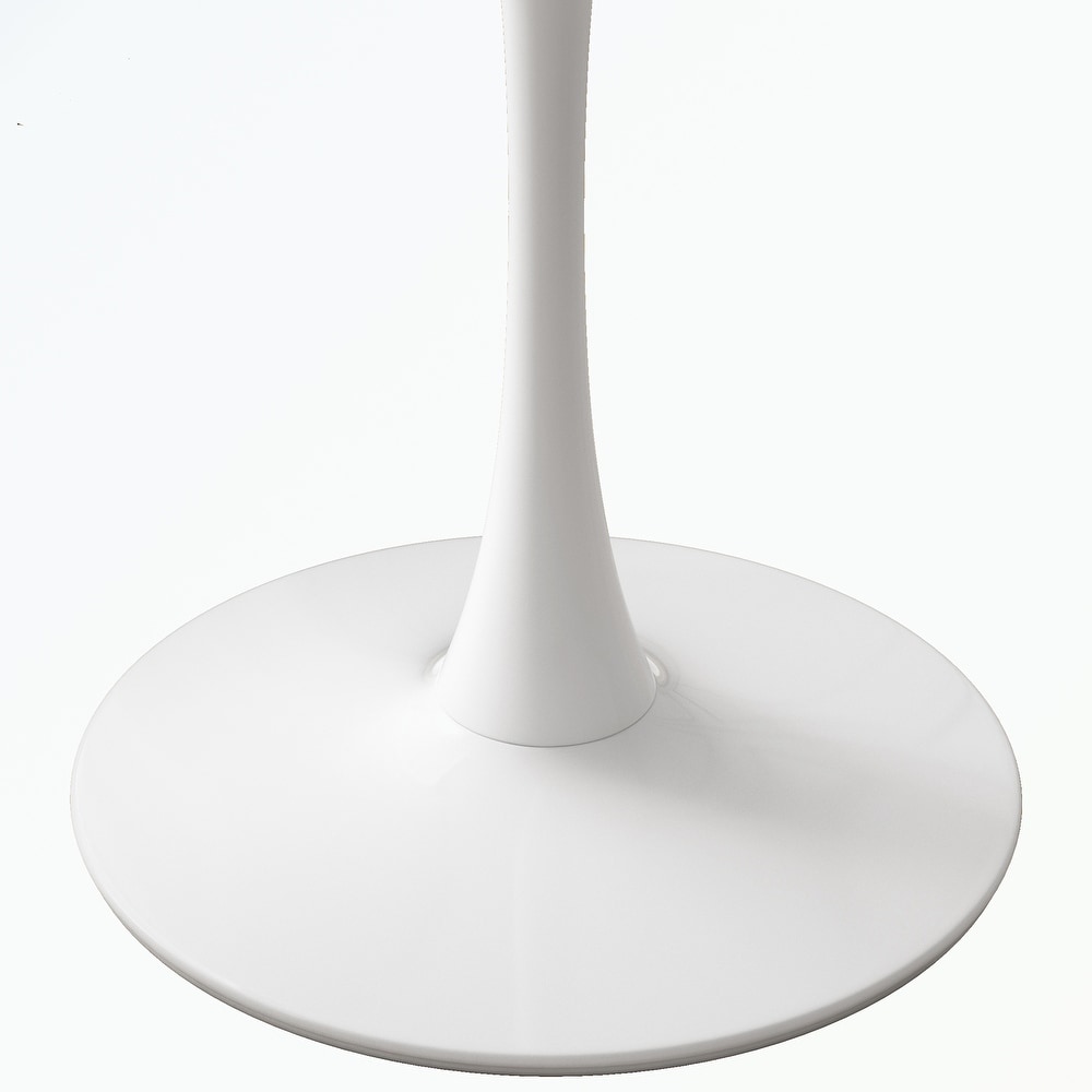 Round Dining Table  Metal Base