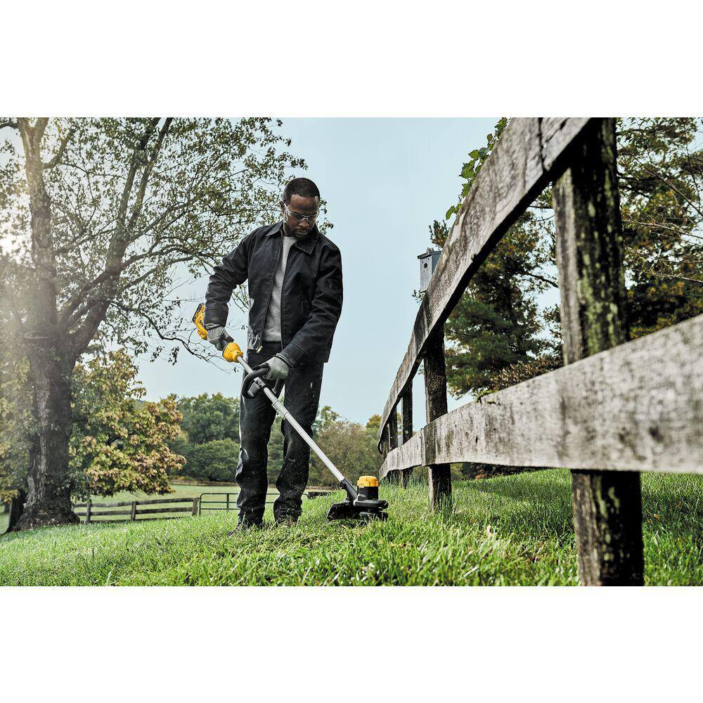 DW 20V MAX Cordless Battery Powered String Trimmer (Tool Only) with Trimmer Line DCST925BW1DT802