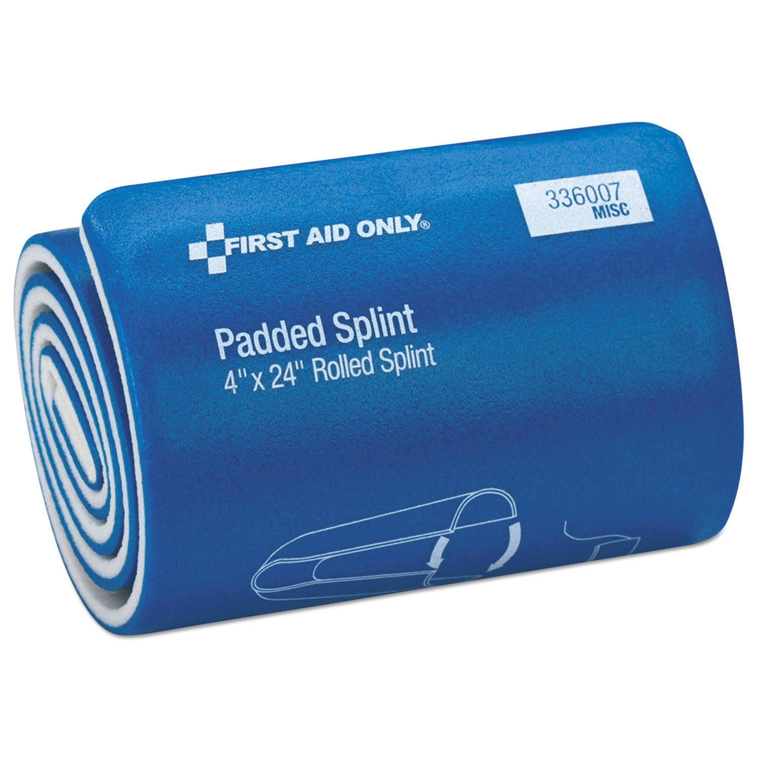 Padded Splint by First Aid Onlyandtrade; FAO336007