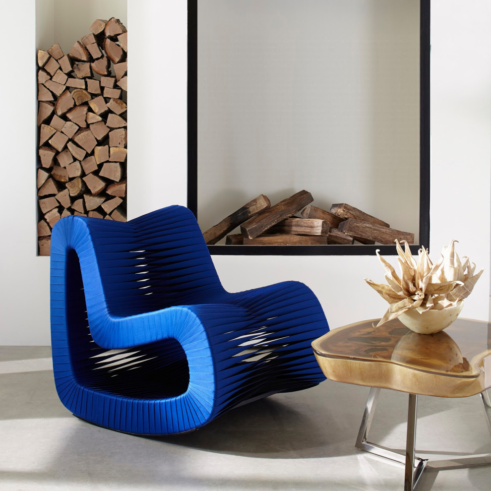 Seat Belt Rocking Chair   Contemporary   Rocking Chairs   by HedgeApple  Houzz