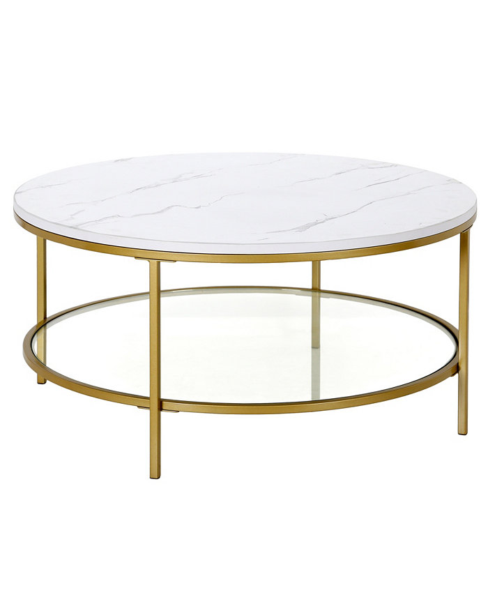 Hudson and Canal Sivil 36 Round Coffee Table