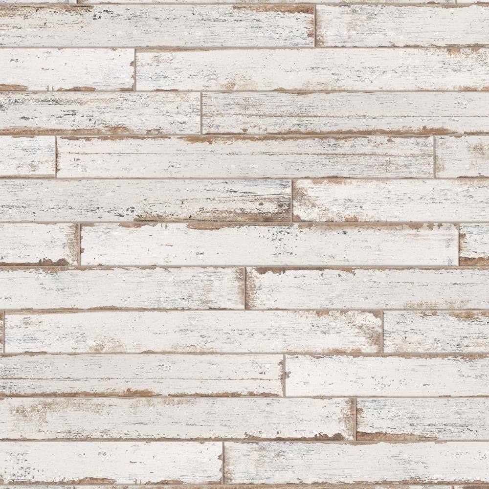 Merola Tile Retro Blanc 2-34 in. x 23-12 in. Porcelain Floor and Wall Tile (11.52 sq. ft.Case) FNURT3BL