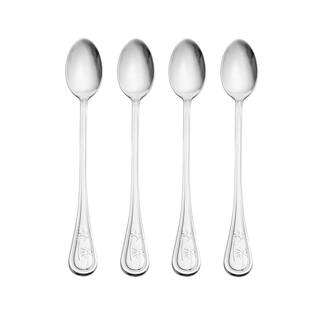 Towle Living Palm Breeze Stainless Steel Ice Beverage Spoons (Set of 4) 5202452