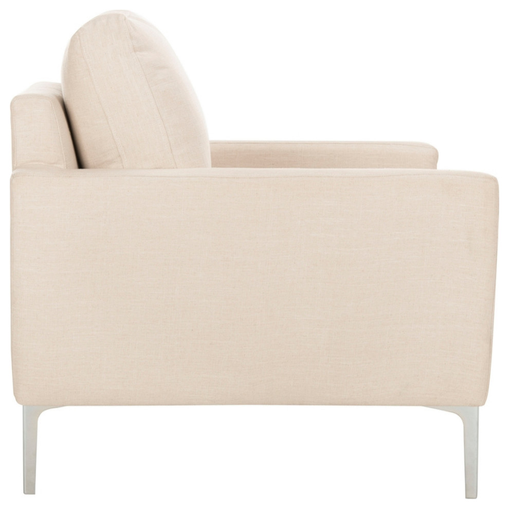 Joyce Linen Blend Arm Chair   Contemporary   Armchairs And Accent Chairs   by V.S.D Furniture  Houzz