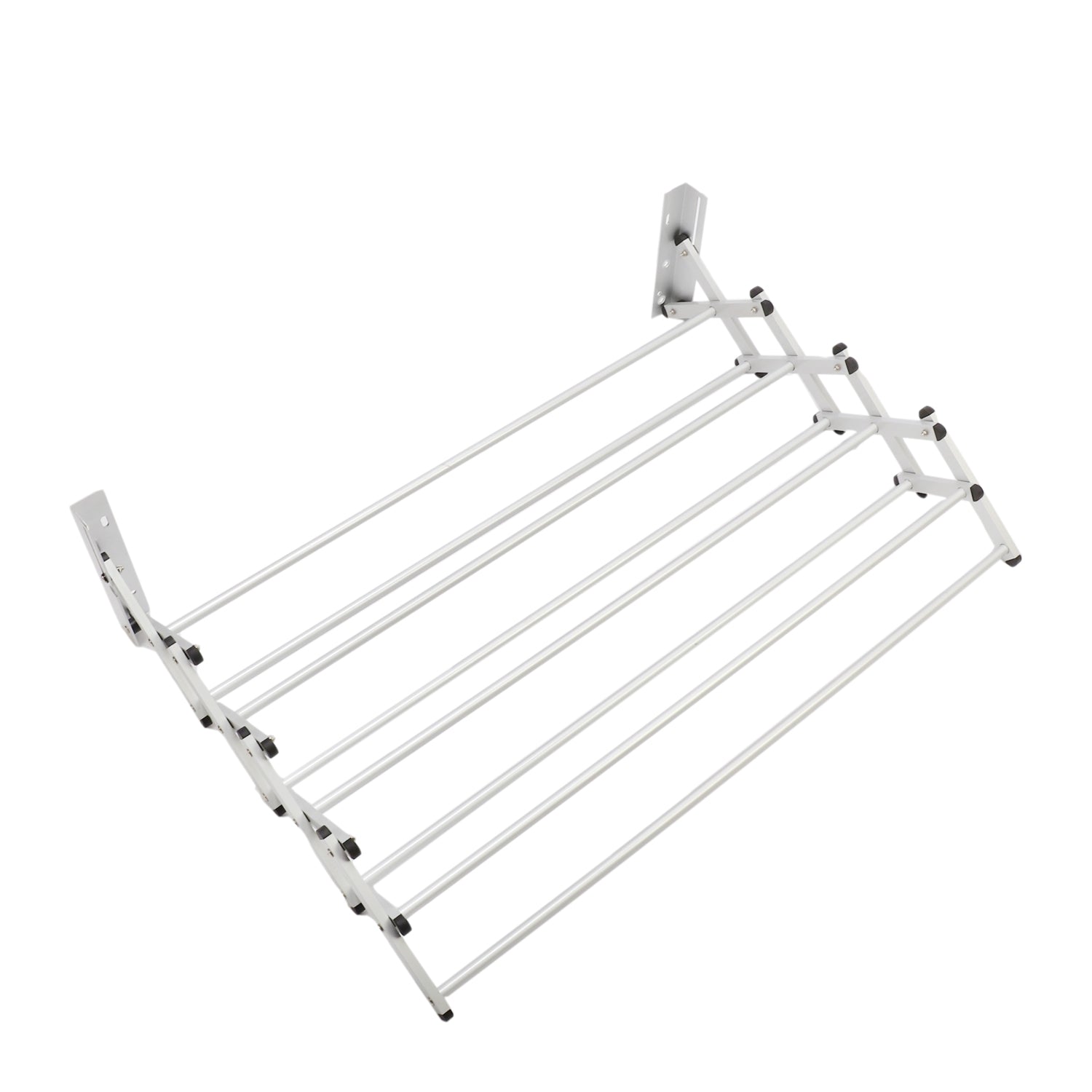 uyoyous Wall Mounted Expandable Clothes Drying Towel Rack Laundry Hanger Room