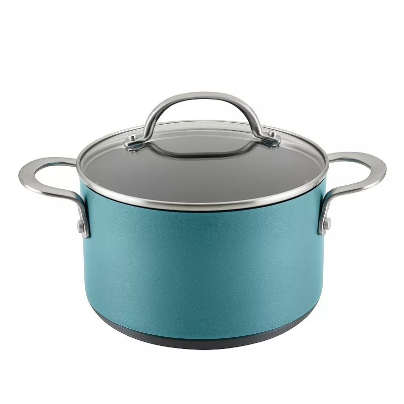 Anolon Achieve 4-qt. Hard-Anodized Nonstick Saucepot with Lid