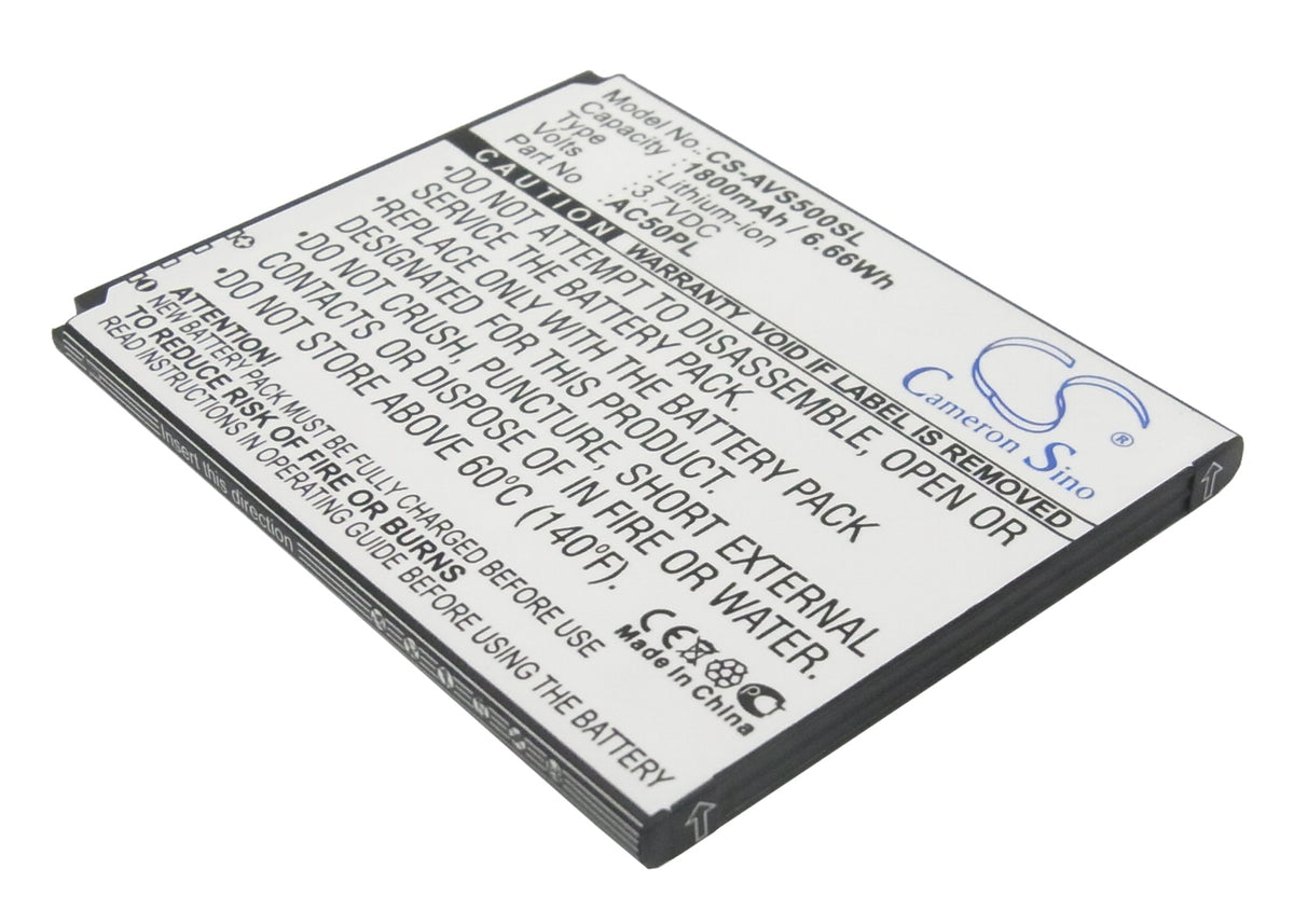 Archos 50 50 Helium 4G 50 Platinum A50C Platinum P Replacement Battery BatteryClerkcom Mobile Phone