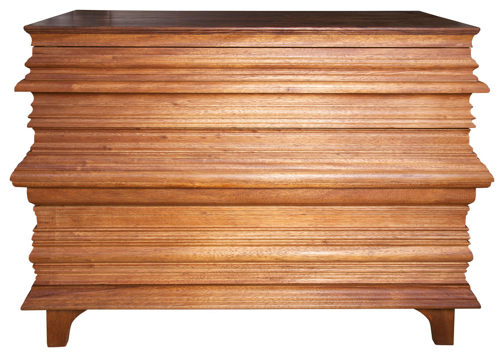 Bernard Chest  Dark Walnut   Traditional   Accent Chests And Cabinets   by HedgeApple  Houzz