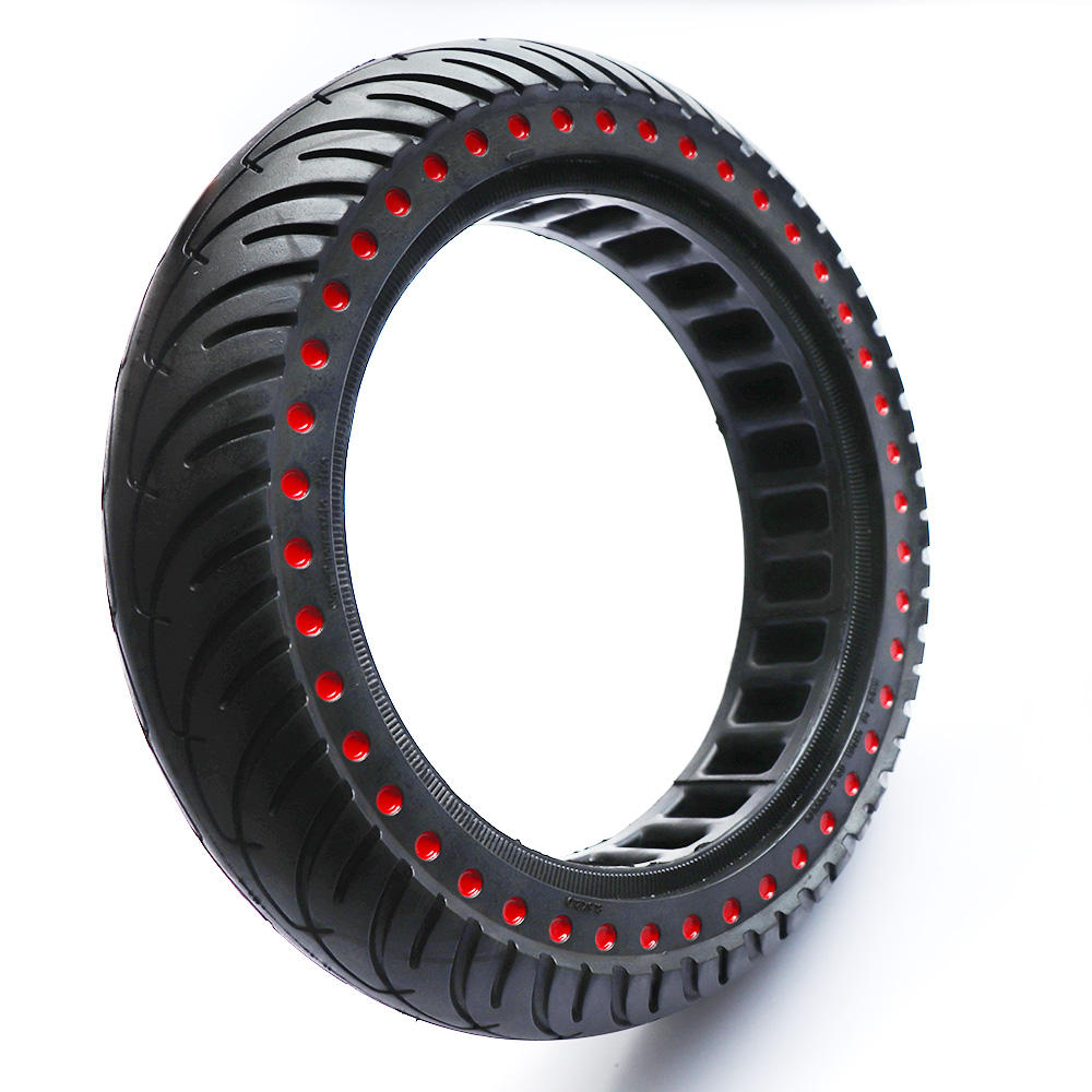 Superbsail inch Solid Tire With Color Ring Red Blue Yellow Solid Tire Assembly Repair Spare Parts Wheel For Xiaomi Scooter