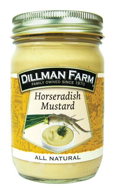 MUSTARD HORSERADISH 13OZ