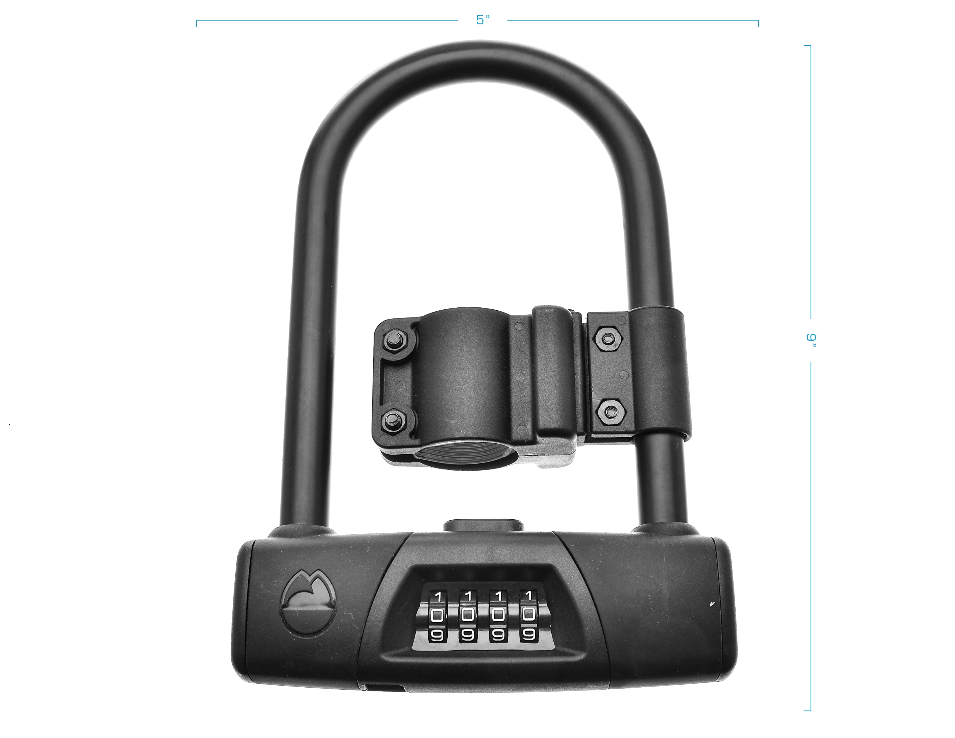 RockyMounts Shackleton Combination Bicycle U Lock