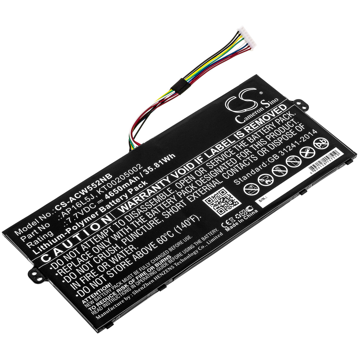 Acer KT00205002 NXGTMED008 NXGTMEF019 NXGTM Replacement Battery BatteryClerkcom Laptop and Notebook