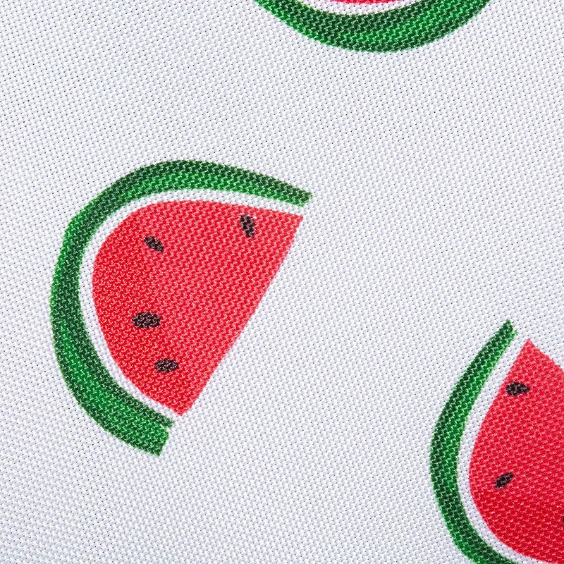 72 Outdoor Table Runner with Watermelon Printed Design