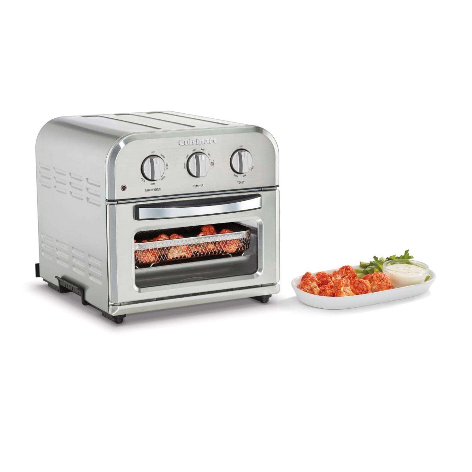 Cuisinart Stainless Steel Silver Toaster Oven w/Air Fry 12 in. H X 13 in. W X 16 in. D