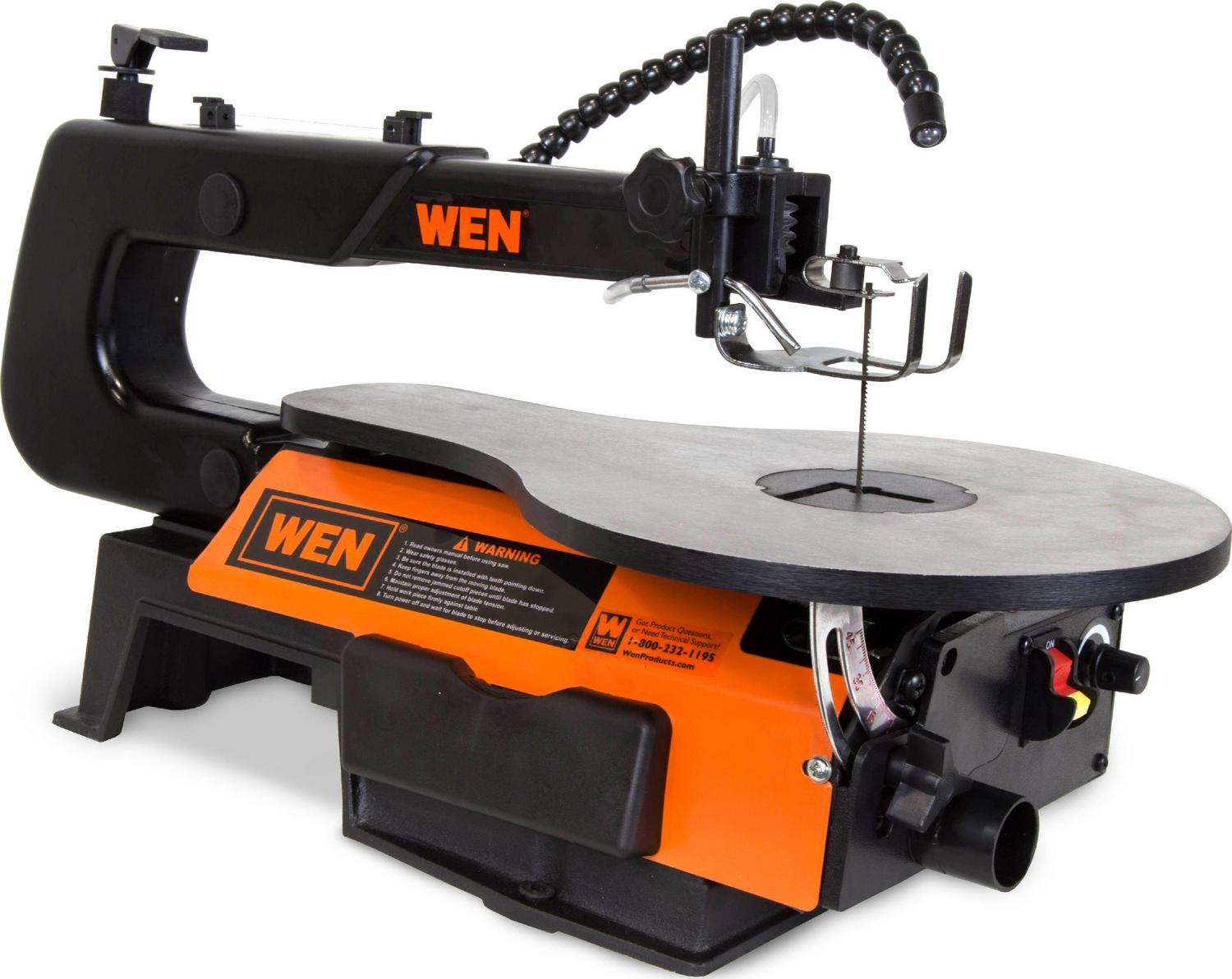 WEN Products 16-Inch Two-Direction Variable Speed Scroll Saw， 3921