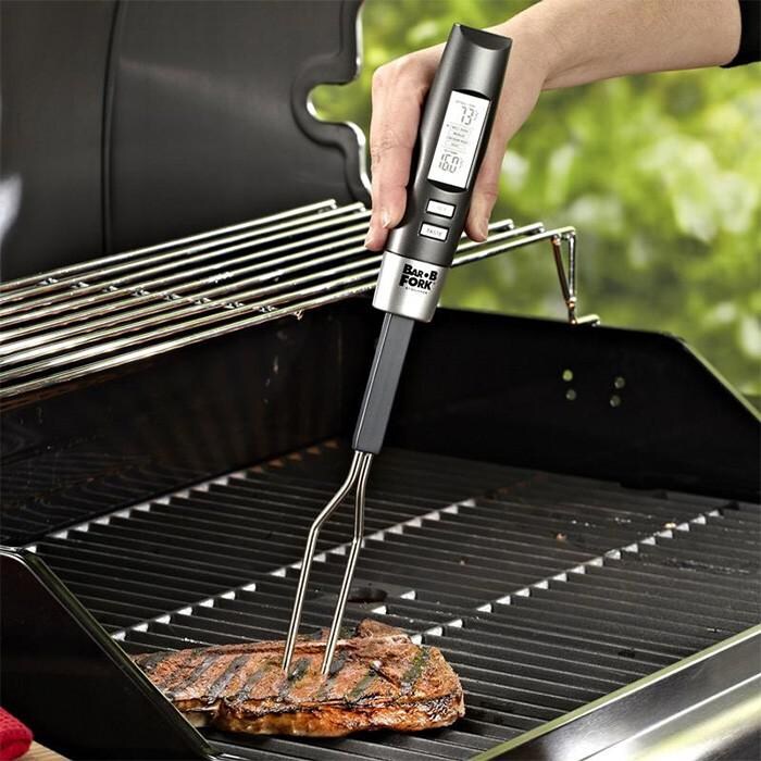 Maverick 17-Inch Bar-B-Fork With Digital BBQ Thermometer