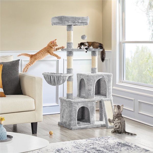 Yaheetech Multi-Level 53.5-in Plush Cat Tree