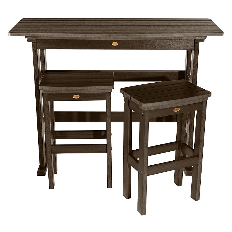 highwood Lehigh 3-Piece Bar-Height Balcony Set