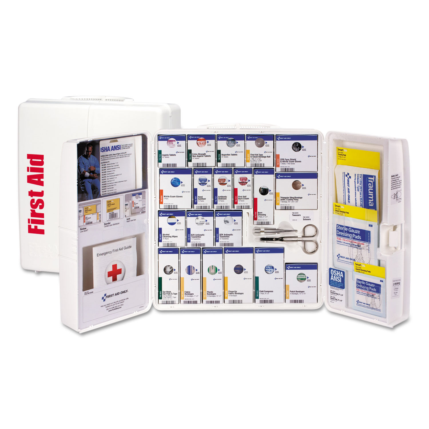 ANSI 2015 SmartCompliance General Business First Aid Station Class A+ by First Aid Onlyandtrade; FAO90608021