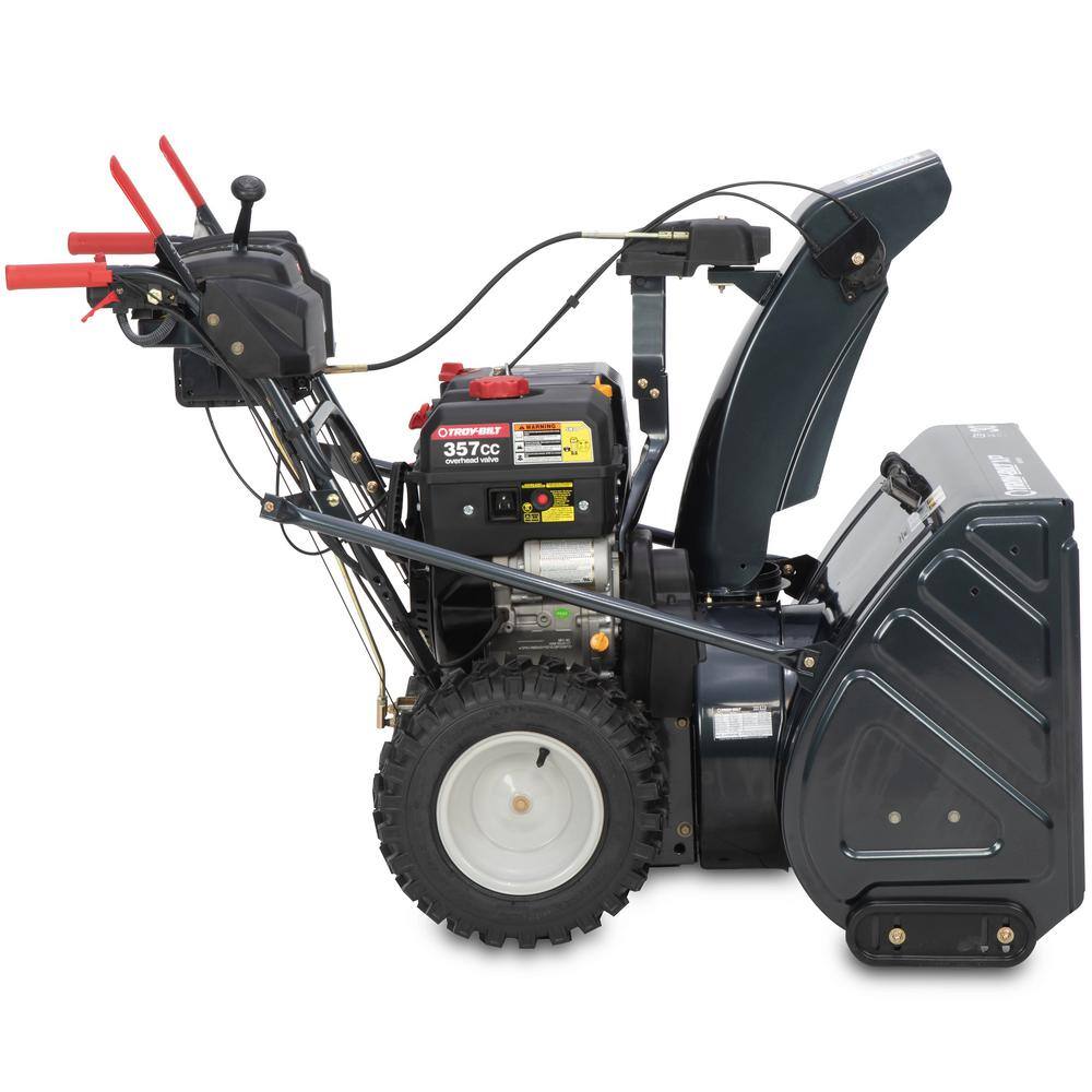 Troy-Bilt Arctic Storm 30 in. 357cc Two-Stage Electric Start Gas Snow Blower with Power Steering and Electric 4-Way Chute Control Arctic Storm 30