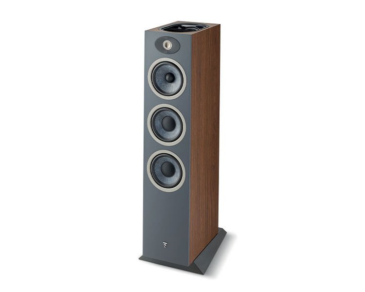 Focal Theva N3-D Dark Wood 3-Way Floorstanding Loudspeaker With Dolby Atmos (Each)