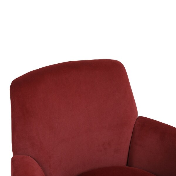 Velvet Swivel Barrel Chair，Swivel Accent Chairs Armchair for Living Room