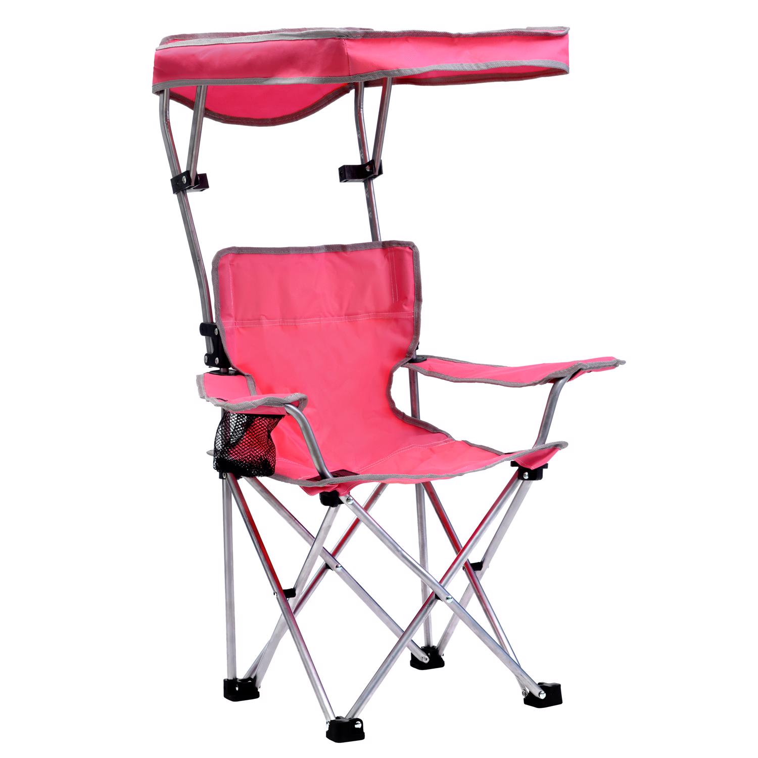 QuikShade Pink Canopy Kids Folding Chair