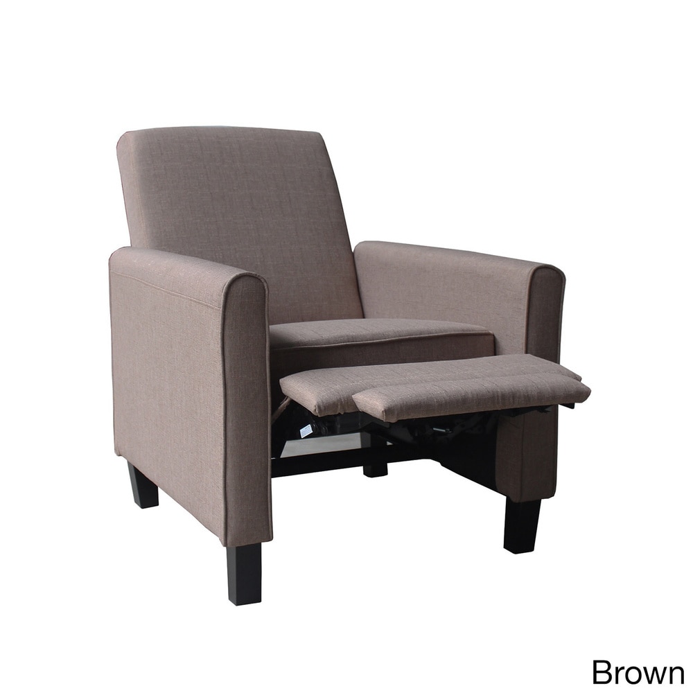 Contemporary Fabric Compact Recliner Chair