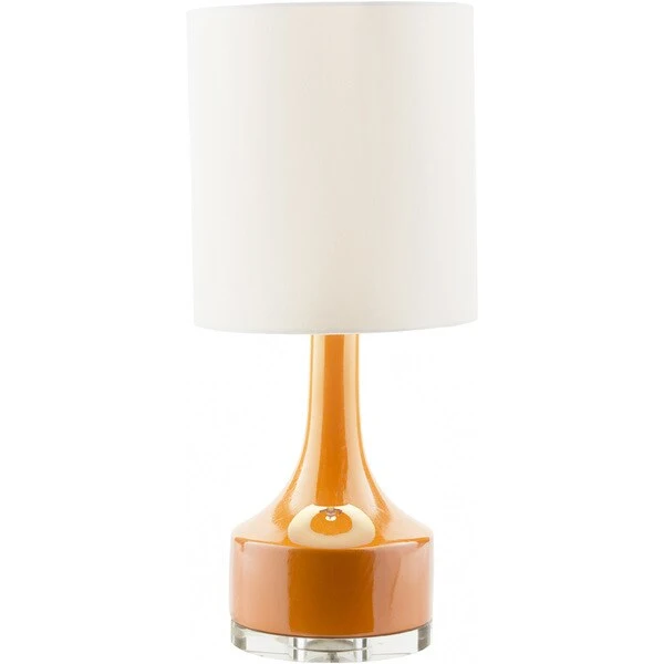 Modern Emily Table Lamp with Glazed Ceramic Base