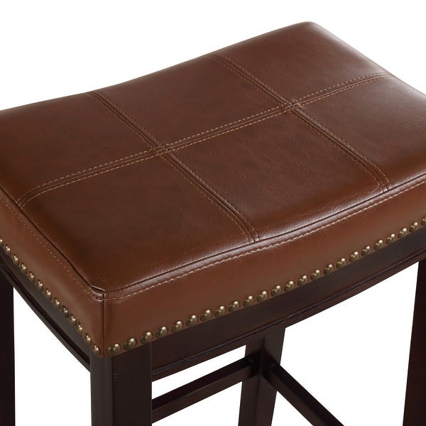 Copper Grove Willamette Espresso and Cognac Counter Stool