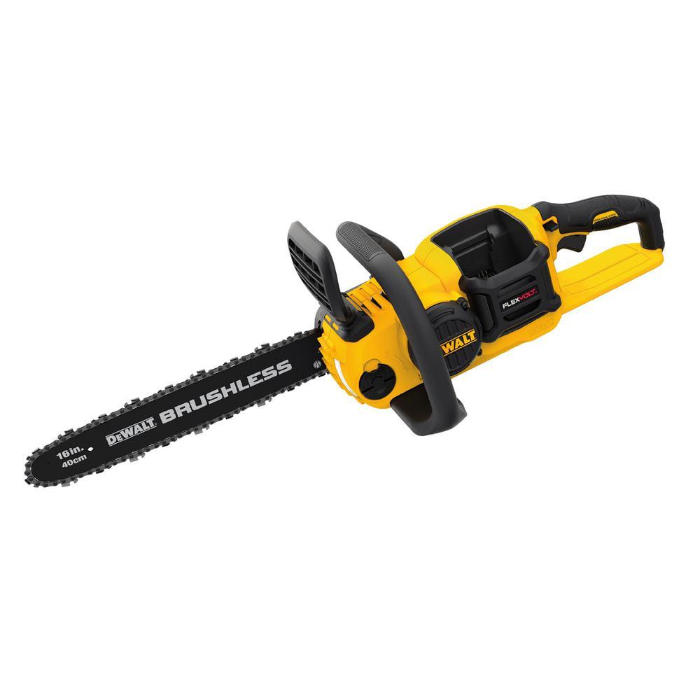 DEWALT 60V MAX 16in Brushless Battery Powered Chainsaw Tool Only