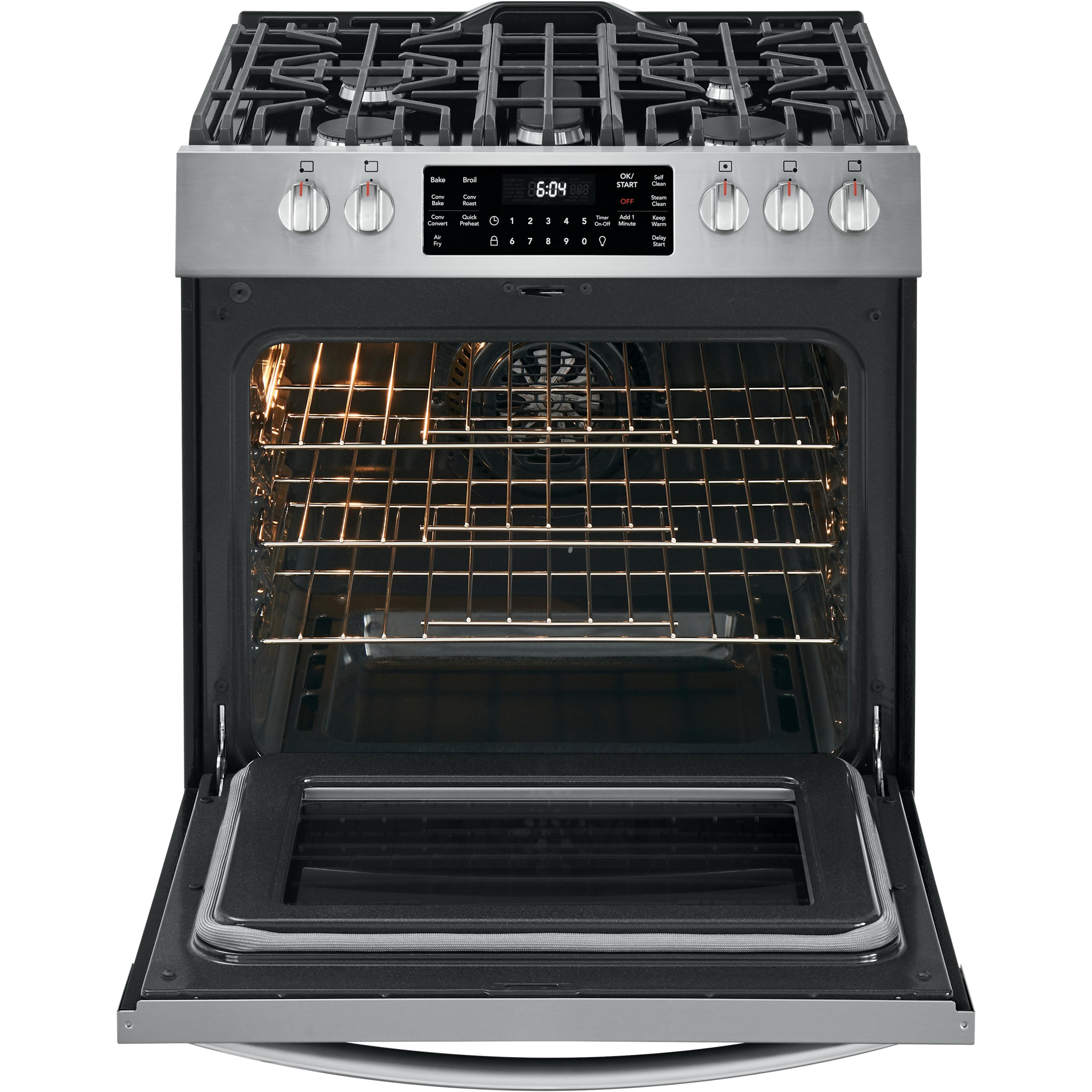 Frigidaire Gallery 30-inch Gas Range with Air Fry Technology FGGH3047VF